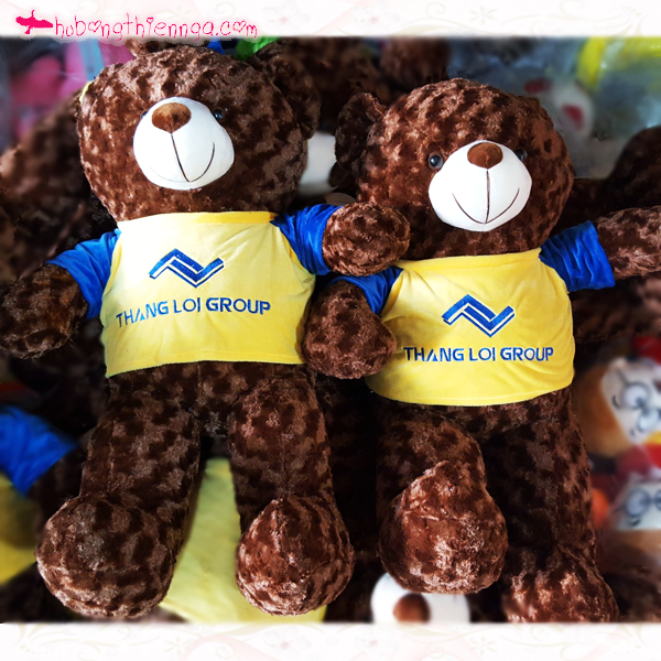 gấu bông teddy quà tặng được tập đoàn BĐS Thắng Lợi đặt hàng